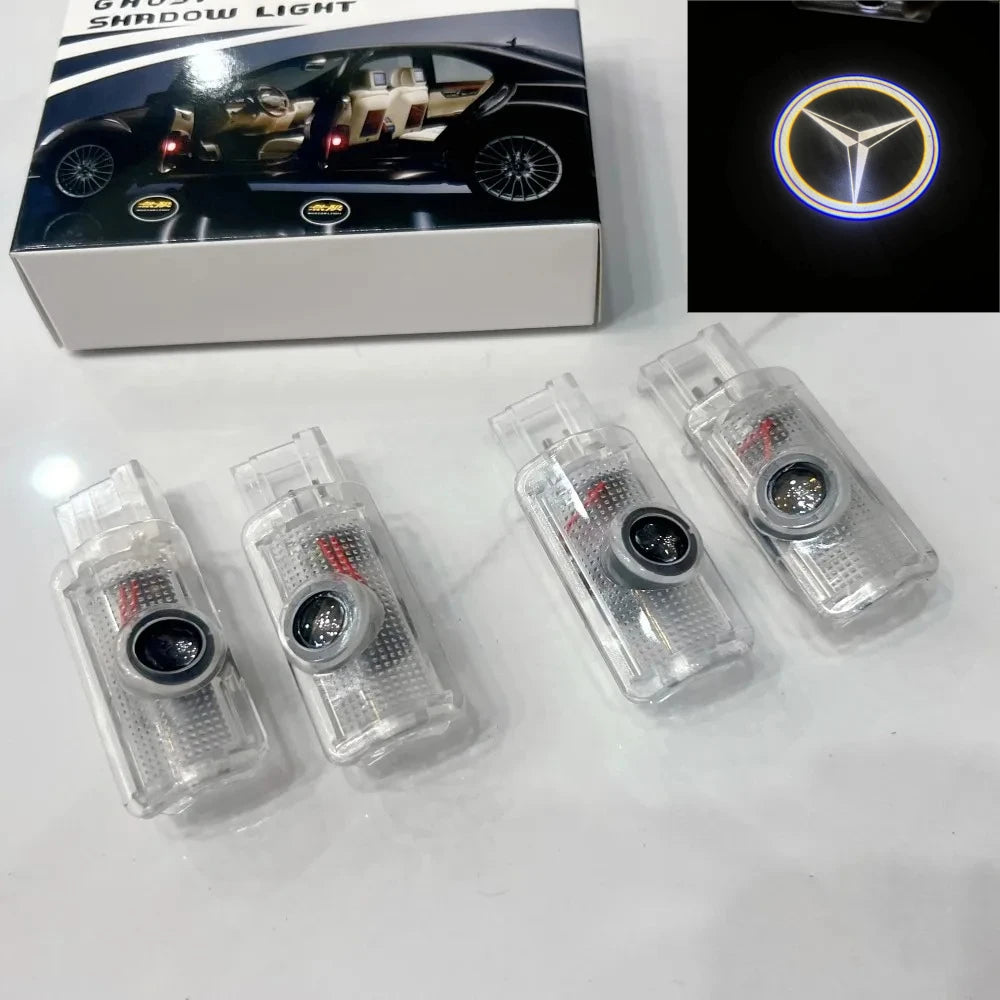 LED Laser Projector Welcome Light for Mercedes GL & ML (W164) & R-Class (2007-2017) – Logo Door Light
