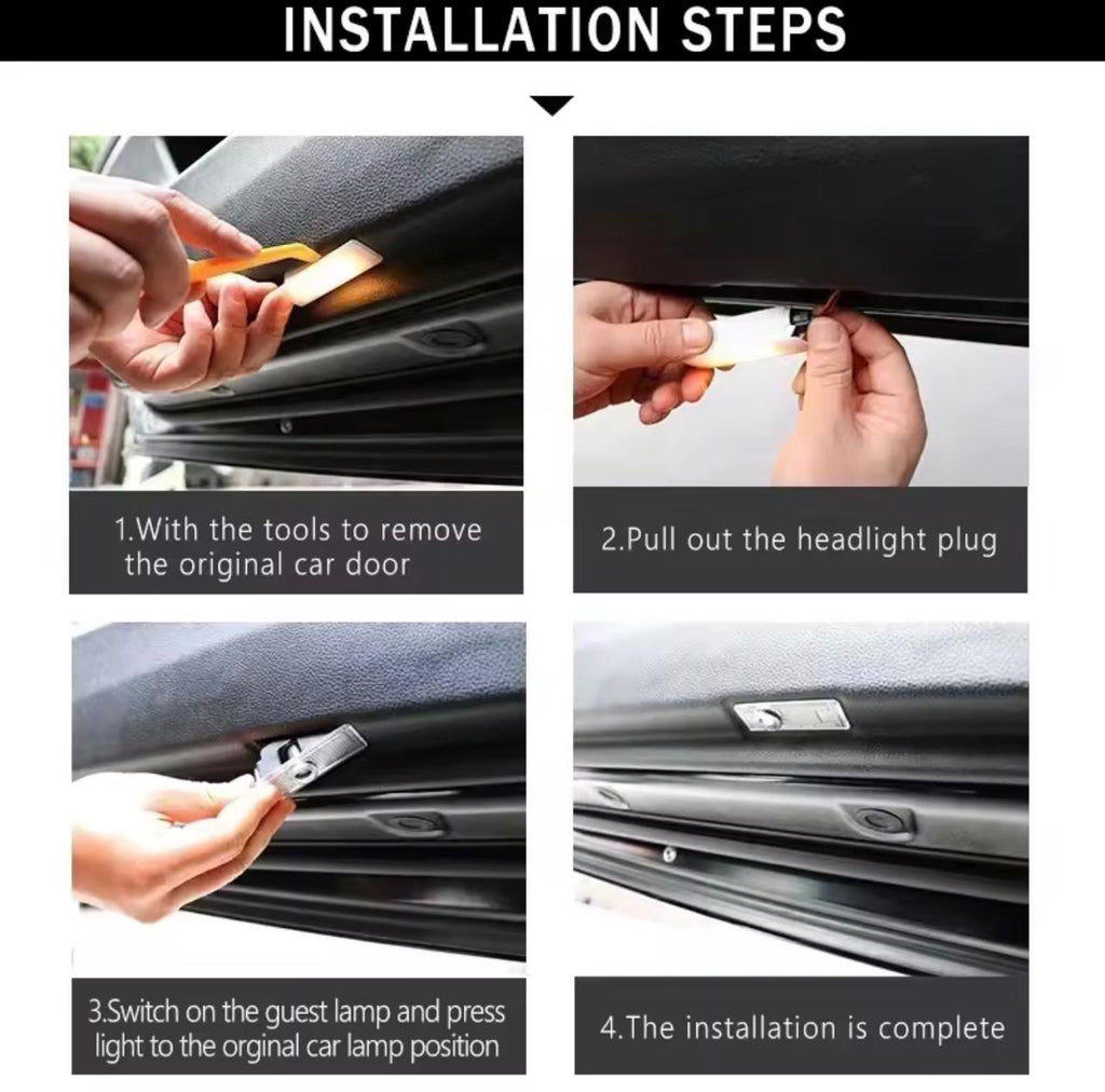 car door welcome light